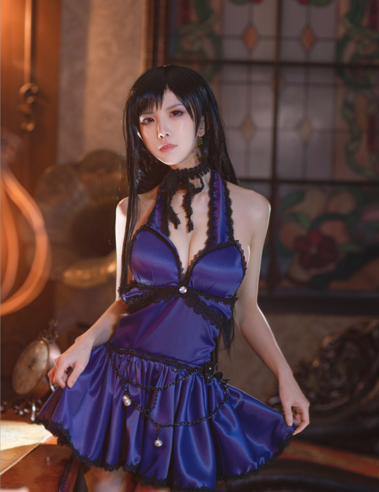 水淼aqua 蒂法旗袍和礼服-迷耳社