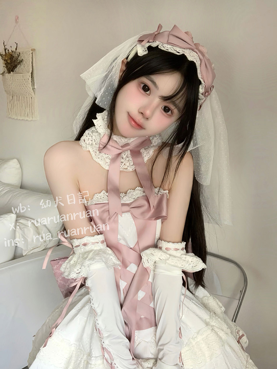rua阮阮 初恋缎带[18P-23MB]-迷耳社