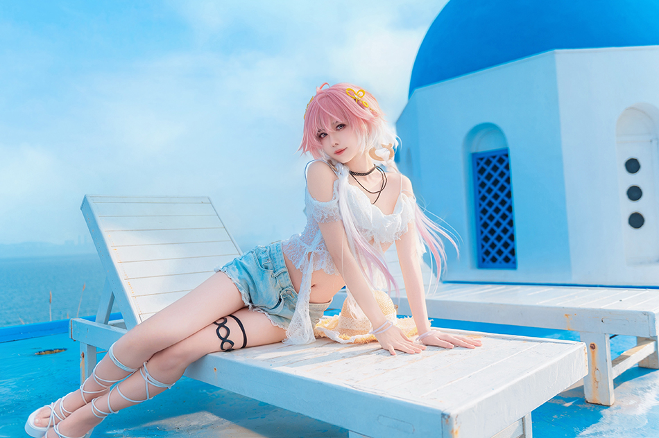 Shika小鹿鹿 鸣潮 长离 海[22P-157M]-迷耳社