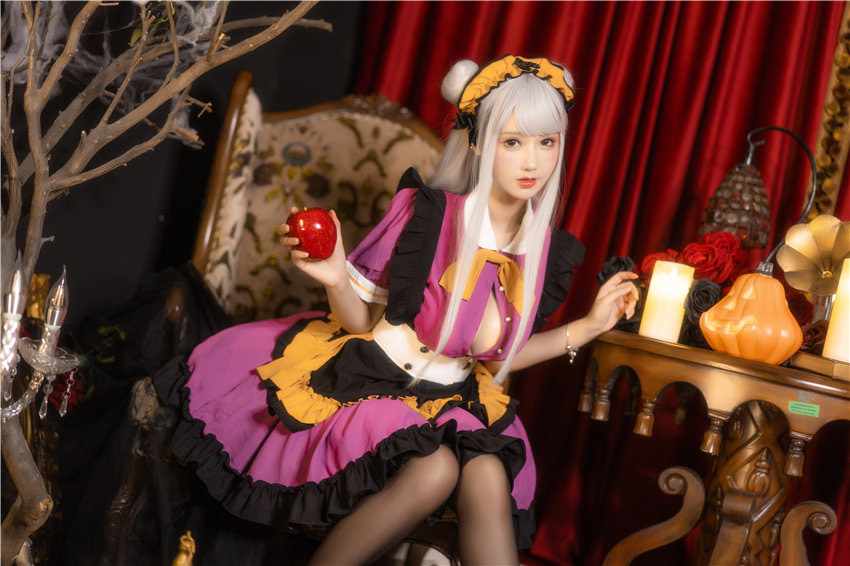 羽生三未 万圣黑丝女仆 [37P-1.56GB]-迷耳社