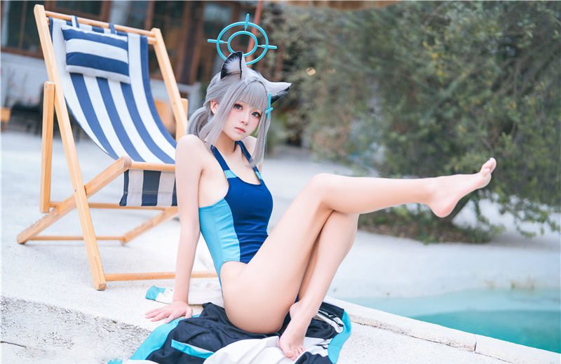 九柒喵 白子泳装[34P-420M]-迷耳社