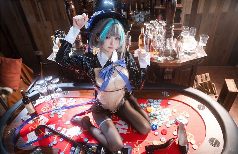 九柒喵 柴郡兔女郎[58P-1.43G]-迷耳社