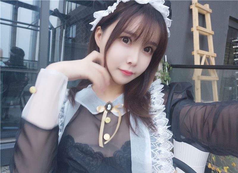 亚马逊鲶鱼 黑色透明女仆 [33P-432MB]-迷耳社