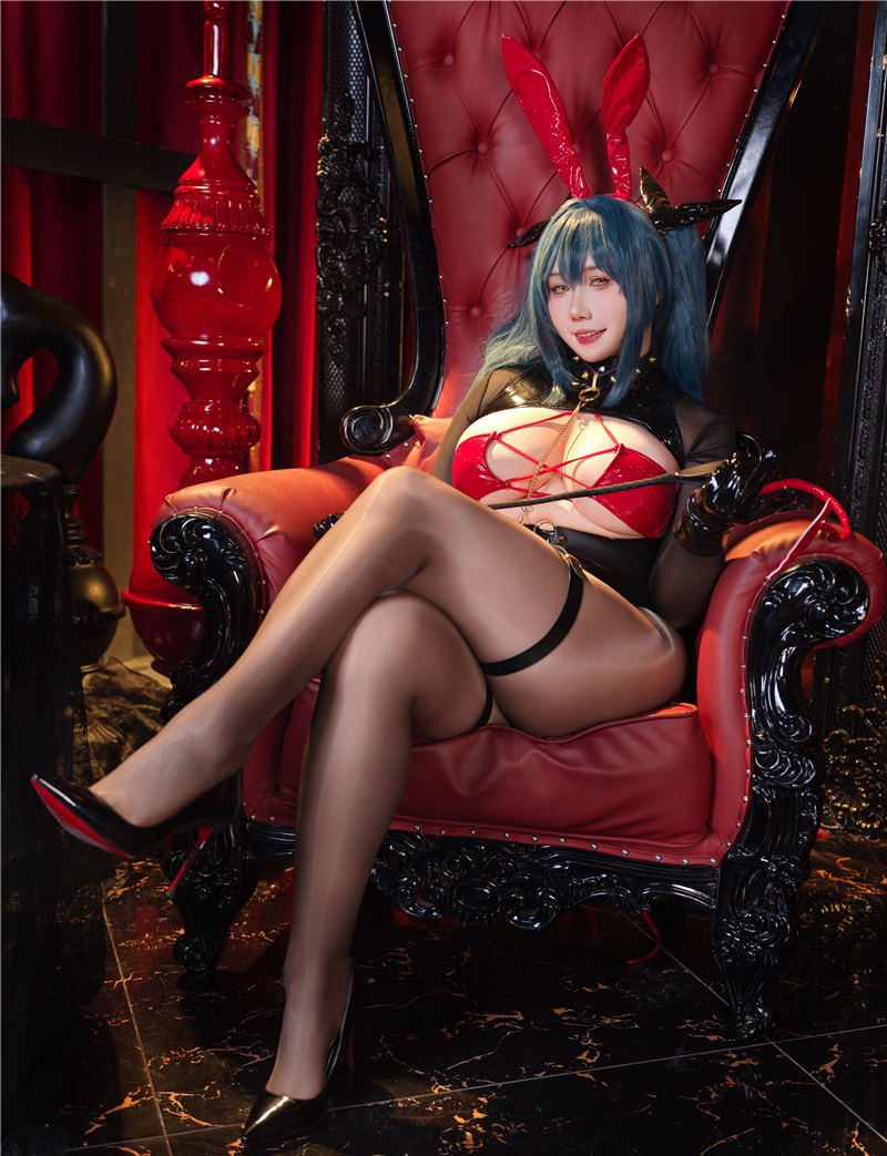 麻花酱 碧蓝航线 雷根斯堡兔女郎[34P2V-707M]-迷耳社