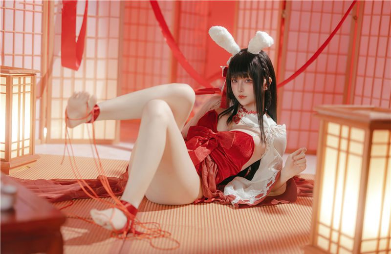 屿鱼 碧蓝航线 大山·祈愿的巫女兔[58P-340M]-迷耳社